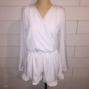 Honey Belle White Romper